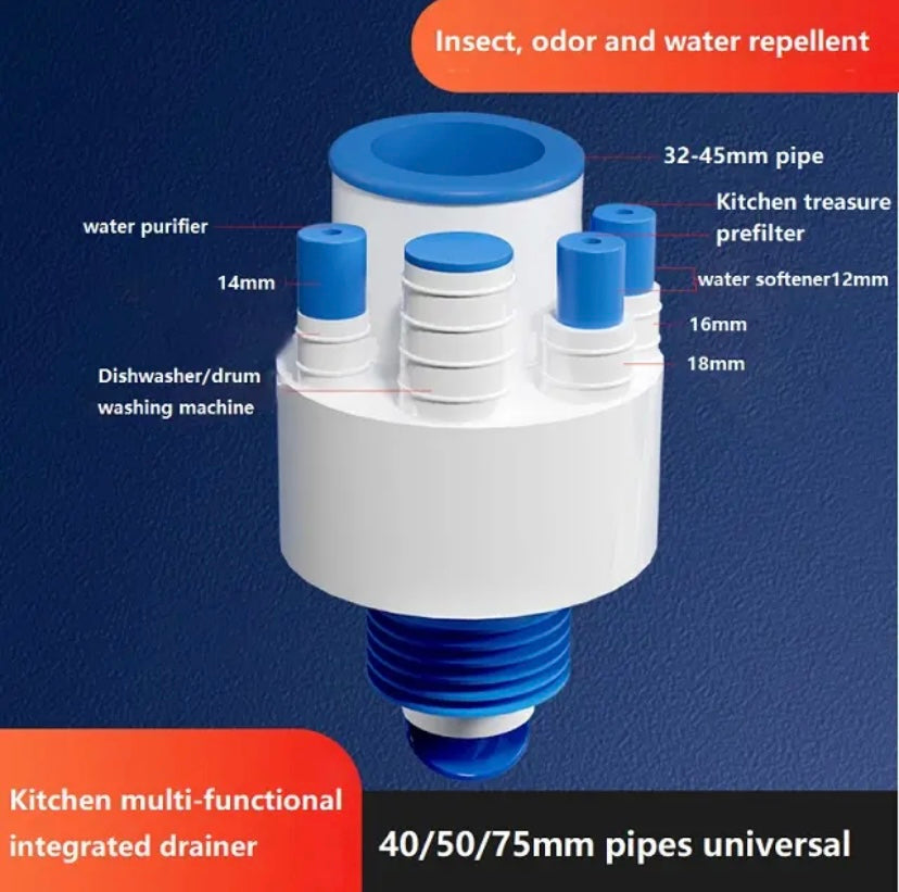 SELLO Kitchen Water Odor-Proof Seal Plug