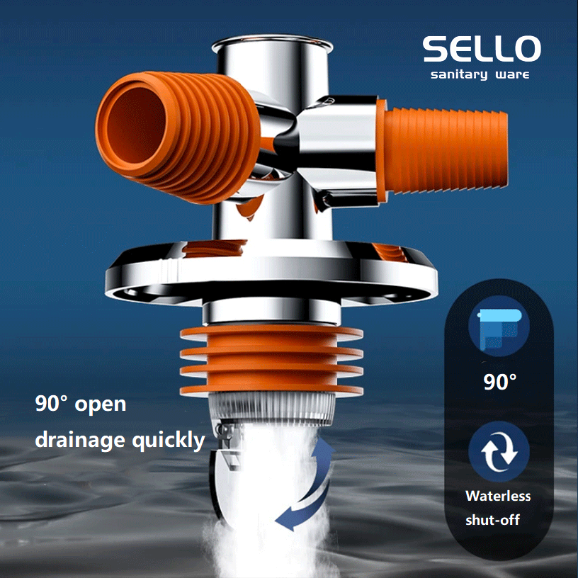 Washing Machine Floor Drain Adapter Anti-Overflow Deodorant Joint Universal Sewer Pipe Connector