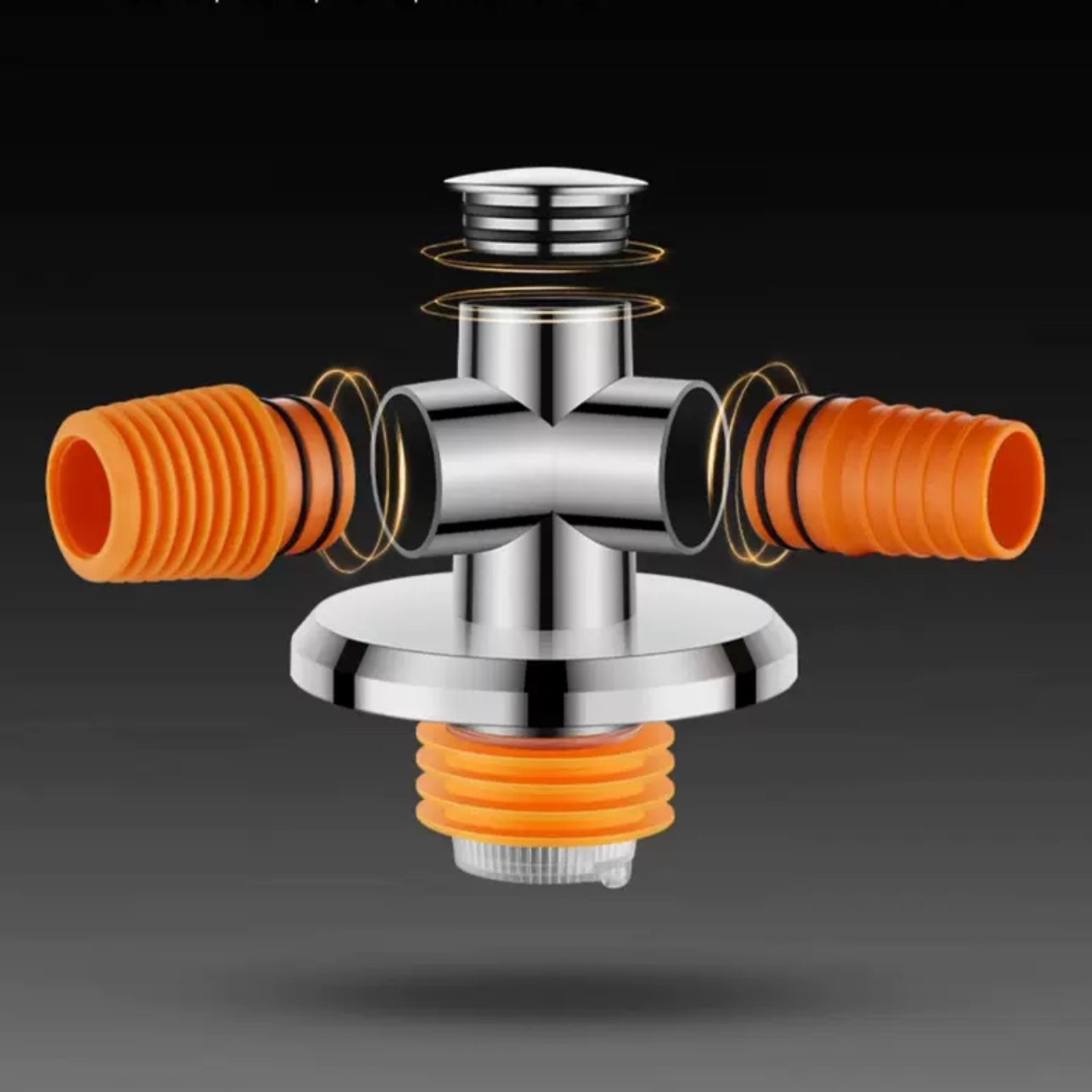 Washing Machine Floor Drain Adapter Anti-Overflow Deodorant Joint Universal Sewer Pipe Connector