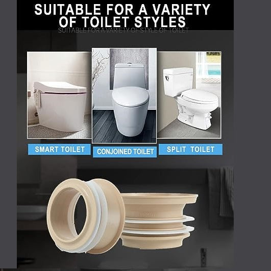 Toilet Flange Seal Integrated Anti-Odor and Leak-Proof Toilet Accessories
