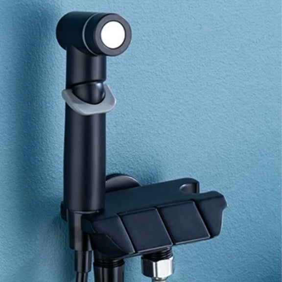 SELLO Piano Key Style Brass Pressurized Toilet Spray Gun