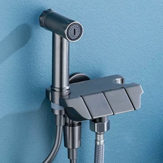 SELLO Piano Key Style Brass Pressurized Toilet Spray Gun