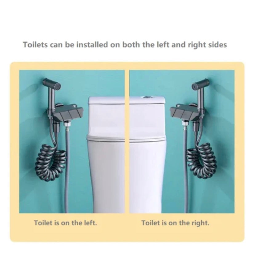 SELLO Piano Key Style Brass Pressurized Toilet Spray Gun