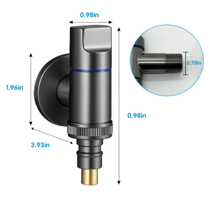 Washing Machine Matching Faucet and Floor Drain Drainer