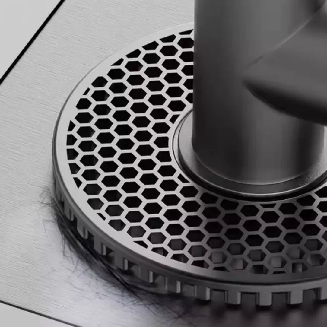 Junta de desagüe de piso para tubería de alcantarillado de lavadora de baño, drenaje simultáneo multidispositivo, antiolor y antidesbordamiento