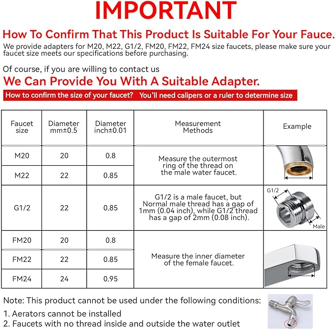 SELLO 3-In-1 Multifunctional Faucet with 360° Rotating Faucet and Massage Shower Head, Universal Interface for Sink faucet (Drill-Free Installation)