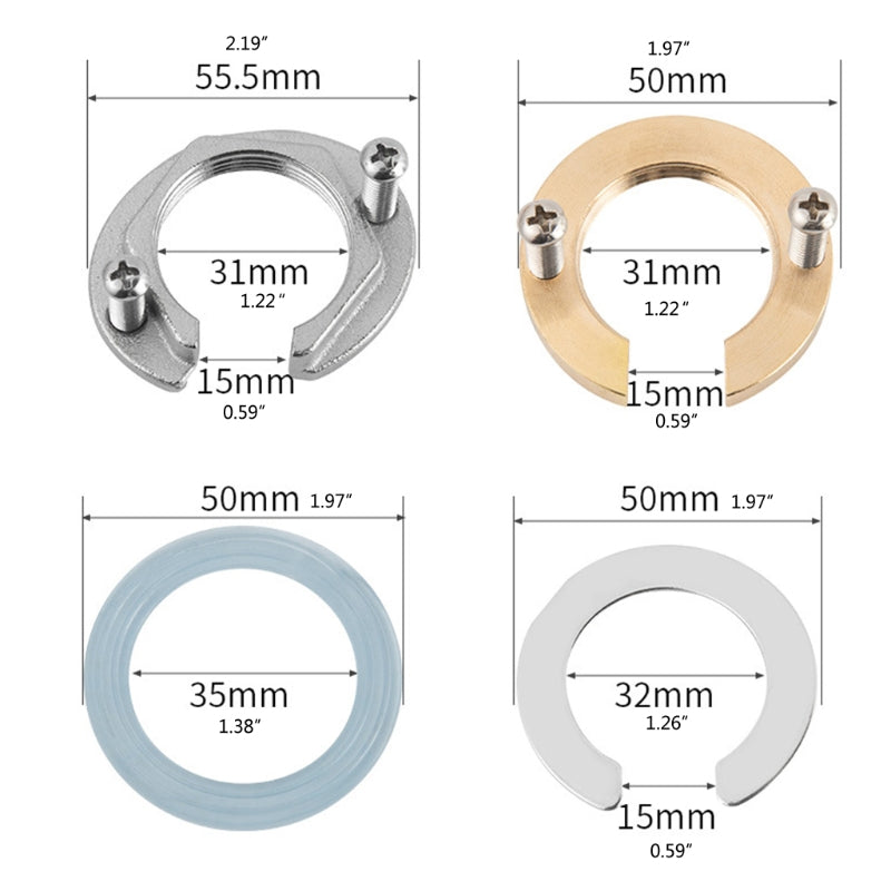 Faucet Locking Nut For Home Kitchen Bathroom 2 Sets
