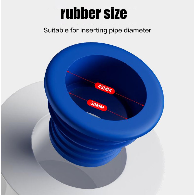 SELLO Drain Seal Plug for 1.5~2.5’’ PVC Pipe Anti-odor Anti-bugs Kitchen Bathroom