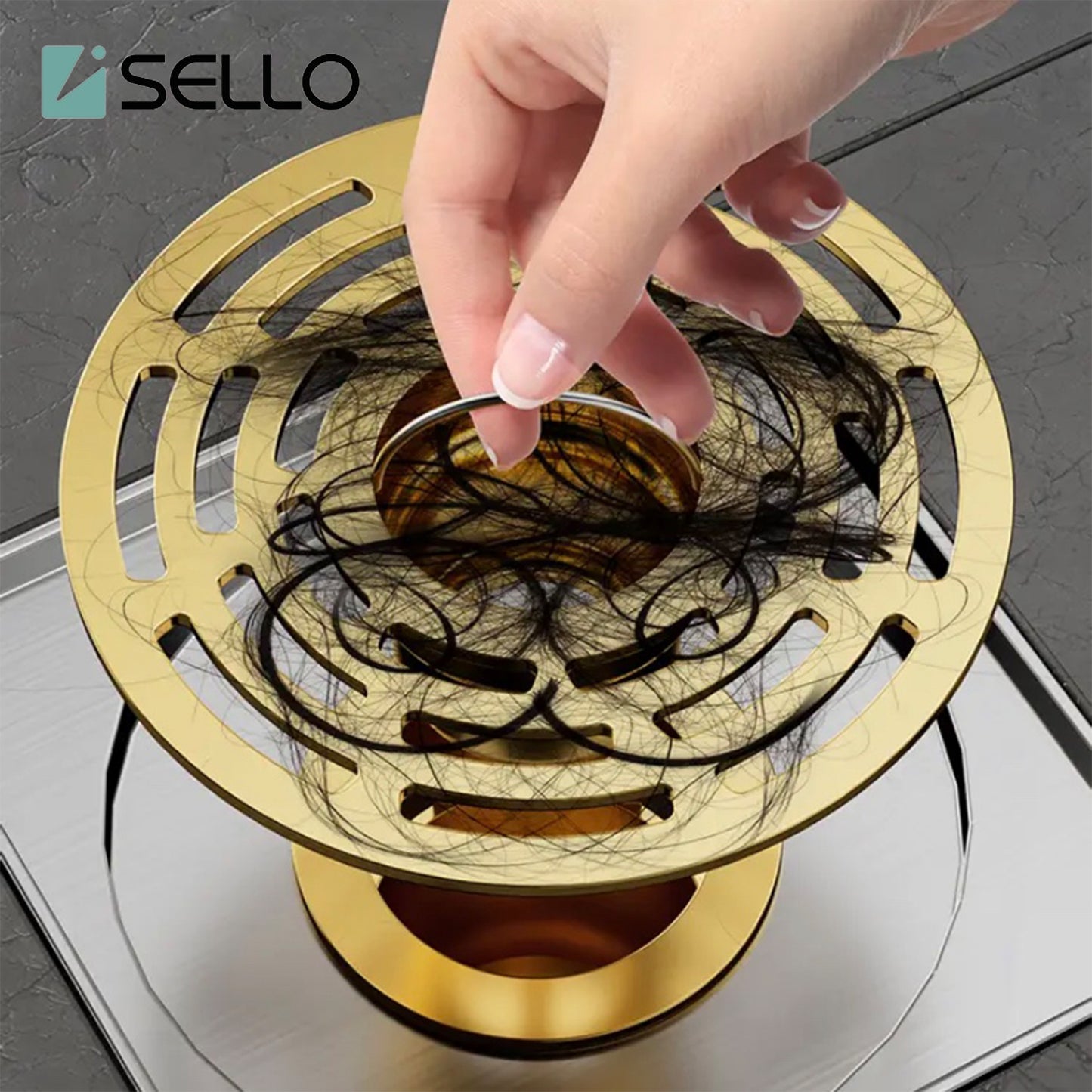 Copper Floor Drain Deodorizing Inner Core Bathroom Insect-proof Sewer Pipe Filter Anti-blocking Artifact Closed Cover