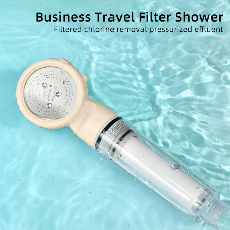 Travel Friendly Shower Water Purified Head Easy To Install Filter Shower Head Multifunctional Shower Filter Attachment