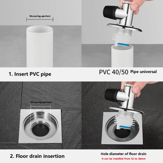 Multifunction Washing Machine Floor Drain Cover, Shower Drain Floor Drain Cover