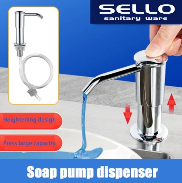 SELLO Soap Dispenser for Kitchen Sink Extension Tube Kit