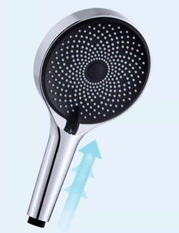 Simple Silicone Large Panel Shower Head