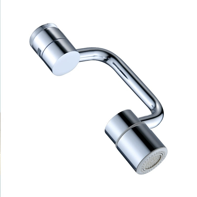 Concentric Bridge Style Universal Faucet Extender Anti-Splash Spout Can Rotate 1080°