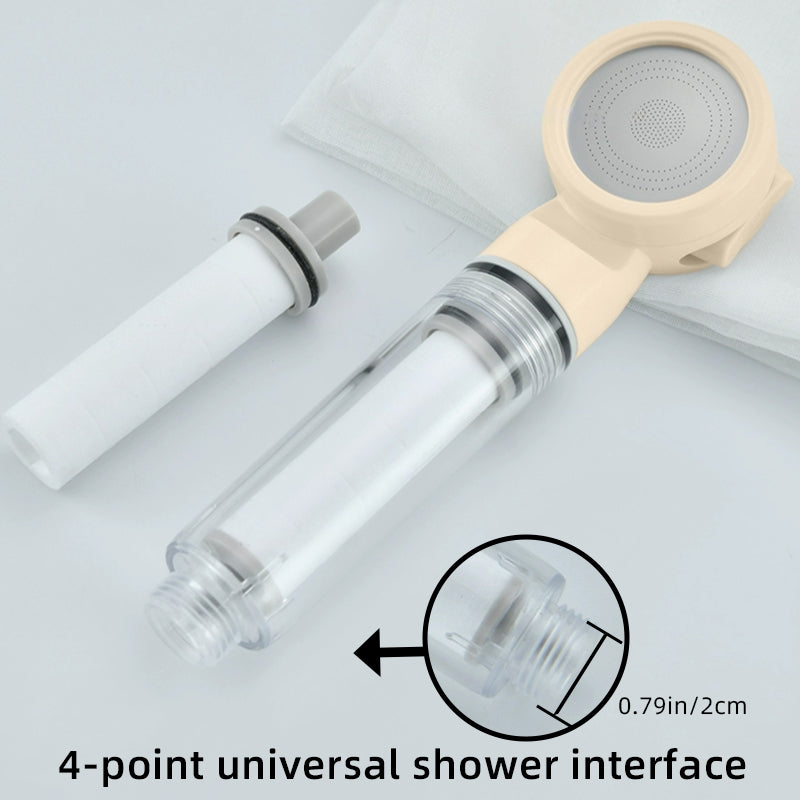 Travel Friendly Shower Water Purified Head Easy To Install Filter Shower Head Multifunctional Shower Filter Attachment