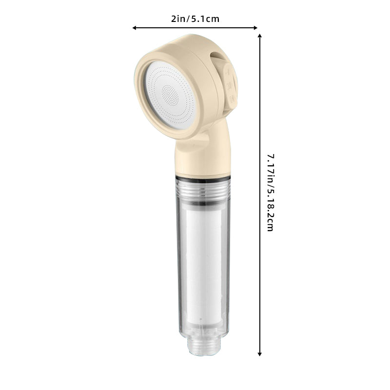 Travel Friendly Shower Water Purified Head Easy To Install Filter Shower Head Multifunctional Shower Filter Attachment