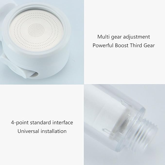 Travel Friendly Shower Water Purified Head Easy To Install Filter Shower Head Multifunctional Shower Filter Attachment