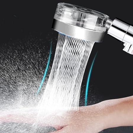 Turbocharged shower head Handheld turbofan shower