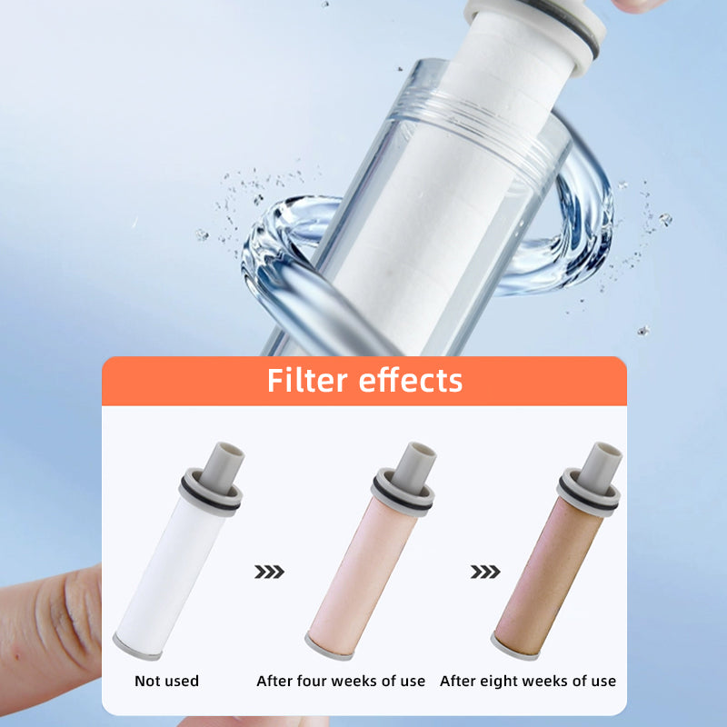 Travel Friendly Shower Water Purified Head Easy To Install Filter Shower Head Multifunctional Shower Filter Attachment