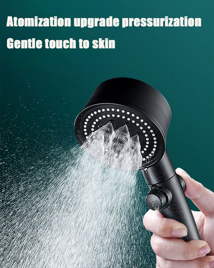 High Pressure Turbo Propeller FlowShower Head with Six Modes