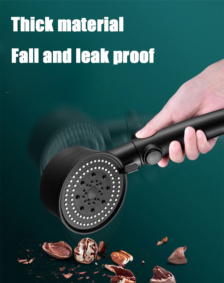 High Pressure Turbo Propeller FlowShower Head with Six Modes