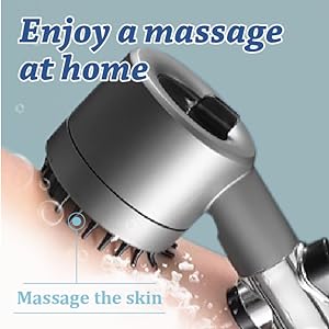 High Pressure 3-mode Shower Head Combo, Shower Head with Handheld,Massage Scalp,With Filter Component to Filter and Adsorb Impurities