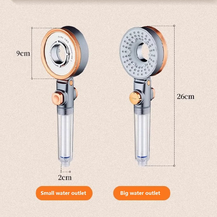 Multi Function Shower Head with Hand Shower, Hose, and MasterClean Technology