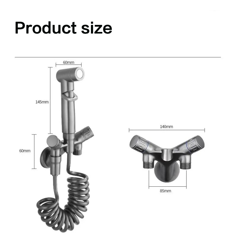 SELLO All Copper Fighter One In and Two Out Toilet Angle Valve